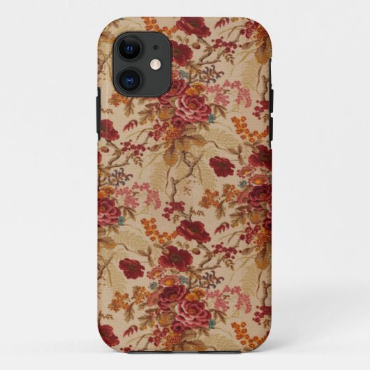 ロマンチックなヴィンテージの赤いバラ Case-Mate iPhoneケース (裏面)