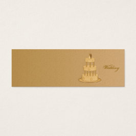 ロマンチックなヴィンテージウェディングメッセージカード