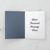 ロマンチックなヴィンテージスタイルアートオブボーイ読ズ カード (内部)