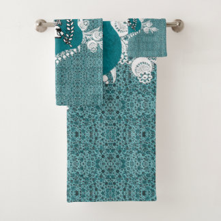 ロマンチックなヴィンテージタオルセット バスタオルセット