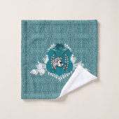 ロマンチックなヴィンテージタオルセット バスタオルセット (ウォッシュタオル)