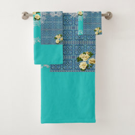 ロマンチックなヴィンテージタオルセット バスタオルセット