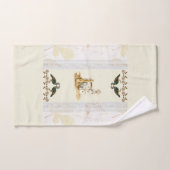 ロマンチックなヴィンテージタオルセット バスタオルセット (ハンドタオル)