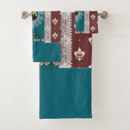 ロマンチックなヴィンテージタオルセット バスタオルセット