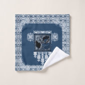 ロマンチックなヴィンテージタオルセット バスタオルセット (ウォッシュタオル)