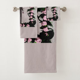 ロマンチックなヴィンテージタオルセット バスタオルセット