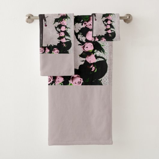 ロマンチックなヴィンテージタオルセット バスタオルセット (インサイチュ)