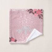 ロマンチックなヴィンテージタオルセット バスタオルセット (ウォッシュタオル)