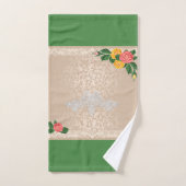 ロマンチックなヴィンテージタオルセット バスタオルセット (ハンドタオル)