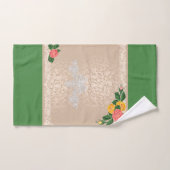 ロマンチックなヴィンテージタオルセット バスタオルセット (ハンドタオル)