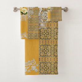 ロマンチックなヴィンテージタオルセット バスタオルセット