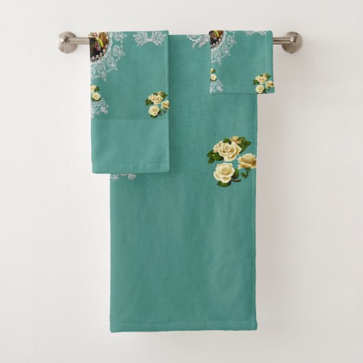 ロマンチックなヴィンテージタオルセット バスタオルセット (インサイチュ)