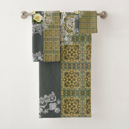 ロマンチックなヴィンテージタオルセット バスタオルセット