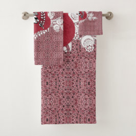 ロマンチックなヴィンテージタオルセット バスタオルセット