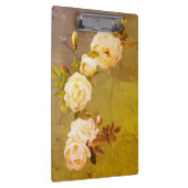 ロマンチックなヴィンテージバラ クリップボード (右)