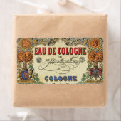 ロマンチックなヴィンテージパリの香水ラベル。 ラベル (インサイチュ)