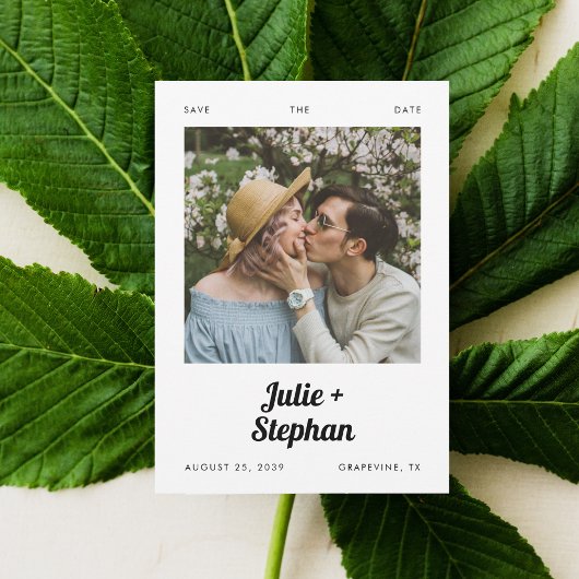 ロマンチックなヴィンテージフォトレトロカジュアル名結婚の一覧 セーブザデート