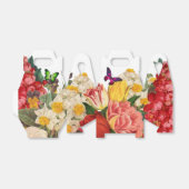 ロマンチックなヴィンテージフローラ優先ボックス フェイバーボックス (折り畳みなし)