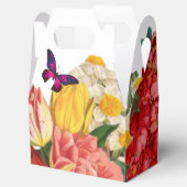 ロマンチックなヴィンテージフローラ優先ボックス フェイバーボックス (オープン)