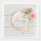 ロマンチックなヴィンテージ春花結婚編集可能 (正面)