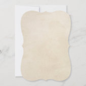 ロマンチックなヴィンテージ童話 招待状 (裏面)