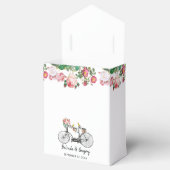 ロマンチックなヴィンテージ自転車の花結婚と鳥 フェイバーボックス (オープン)