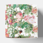 ロマンチックなヴィンテージ自転車の花結婚と鳥 フェイバーボックス (上部)