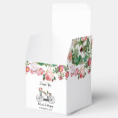 ロマンチックなヴィンテージ自転車の花結婚と鳥 フェイバーボックス (オープン)