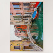 ロマンチックなヴェニス橋運河(イタリア) ジグソーパズル (縦)