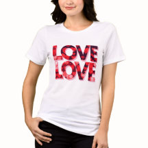 ロマンチックな乙女のプロポーズTシャツ