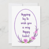 ロマンチックな休日リースチューリップ花イースター (正面)