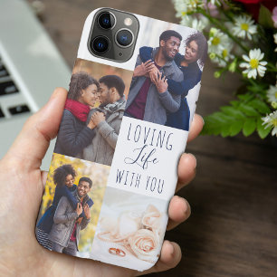 ロマンチックな写真であなたとの暮らしを白人に iPhone 11 PRO MAXケース