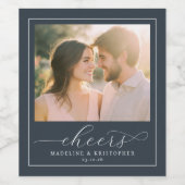 ロマンチックな写真 ワインラベル (シングルラベル)