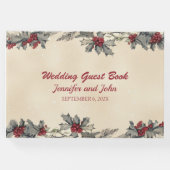 ロマンチックな冬の結婚式 ゲストブック (正面)