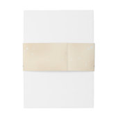 ロマンチックな冬の結婚式 招待状ベリーバンド (裏面例)