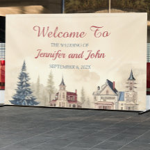 ロマンチックな冬の結婚式