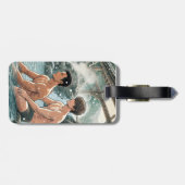 ロマンチックな冬温泉 ラゲッジタグ (裏面横)