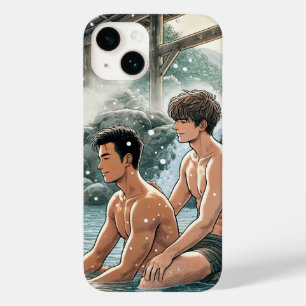 ロマンチックな冬温泉 Case-Mate iPhone 14ケース