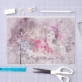 ロマンチックな切り離し 薄葉紙 (クラフト)