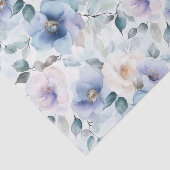 ロマンチックな可愛いラベンダー花のブライダルシャワー 薄葉紙 (詳細)