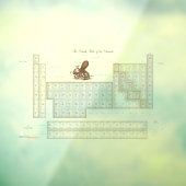 ロマンチックな周期表透過バージョン ウィンドウサイン (シート3)