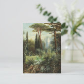 ロマンチックな城公園 | フランツザバーバーキンガー ポストカード (スタンド正面)