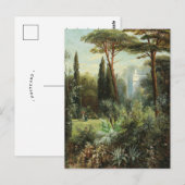 ロマンチックな城公園 | フランツザバーバーキンガー ポストカード (正面/裏面)