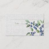 ロマンチックな夏の結婚果実の座席表 プレイスカード (正面)