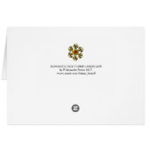 ロマンチックな夜景（青） (裏面横)