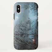 ロマンチックな夜景（青） Case-Mate iPhoneケース (裏面)