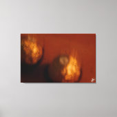 ロマンチックな夜 キャンバスプリント (正面)