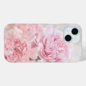 ロマンチックな夢のようなピンクのカーネーション Case-Mate iPhoneケース (裏面 (横))