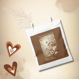 ロマンチックな夢のフローラ結婚ズ フェイバーバッグ