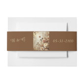 ロマンチックな夢のフローラ結婚ズ 招待状ベリーバンド (正面例)